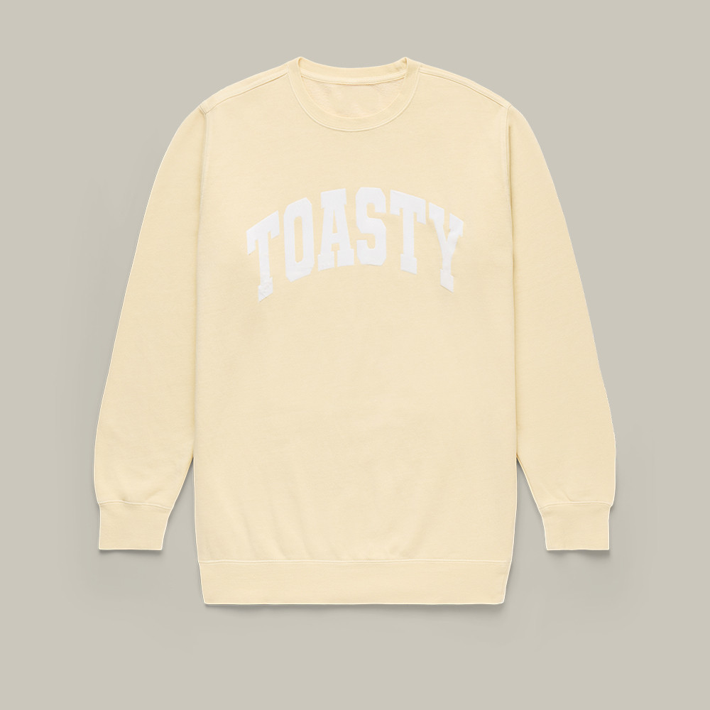 Toasty U Sweatshirt Streetwear The Toast Podcast Apparel Great Gift For Mother's Day