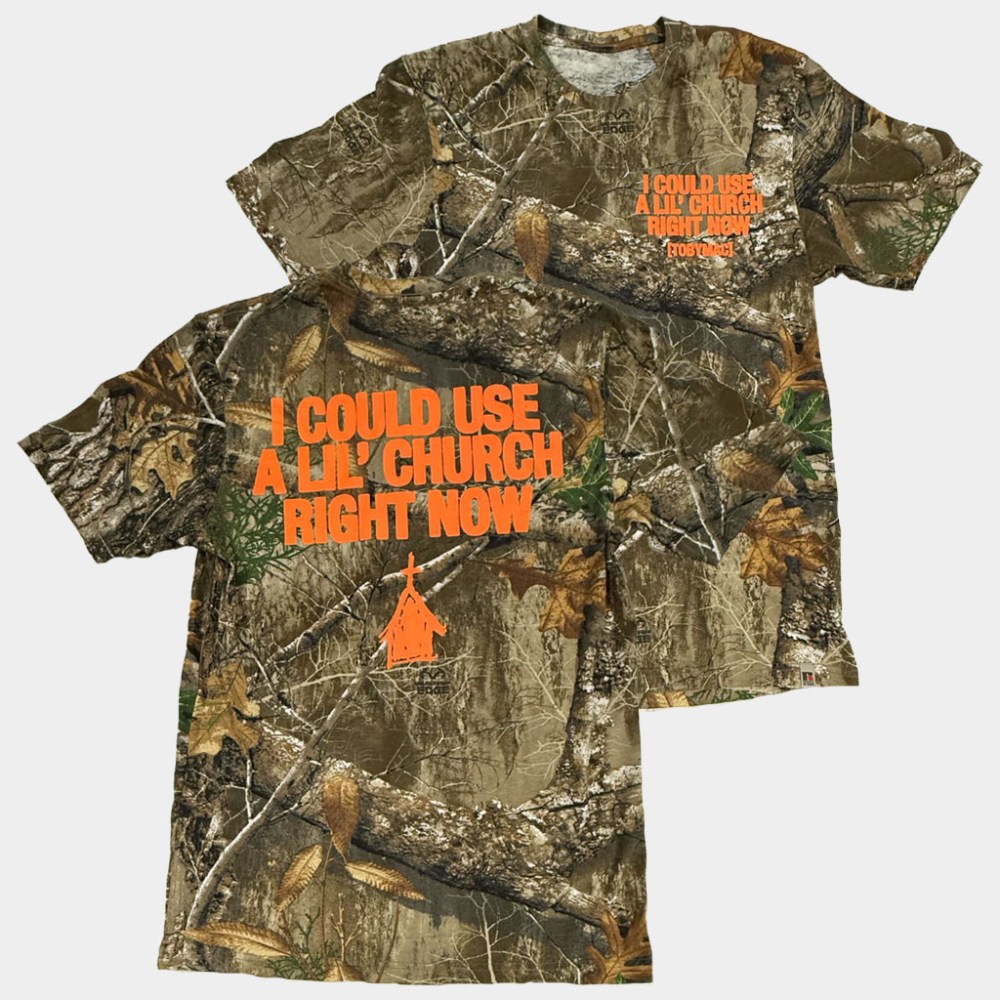 TobyMac Merch A Lil Church Camo T-Shirt Gifts For Hip Hop Fans