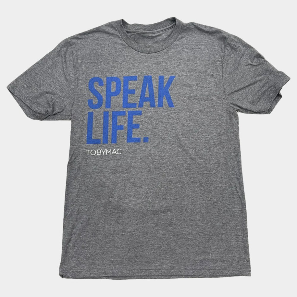 TobyMac Merch Speak Life T-Shirt TobyMac Shirt Gift Ideas For Rap Lovers
