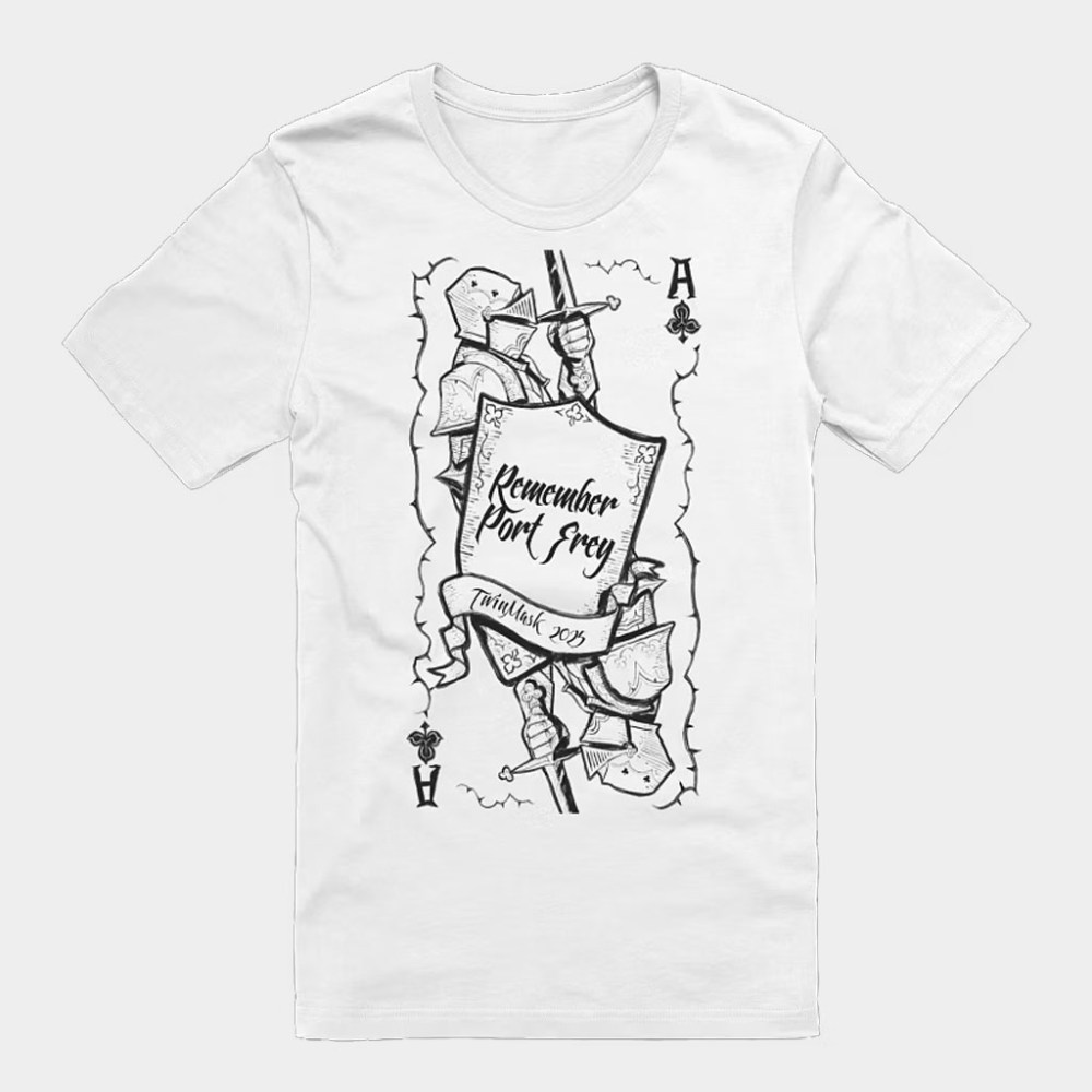 Twin Mask Merch Remember Port Frey T-Shirt Birthday Ideas For Brothers