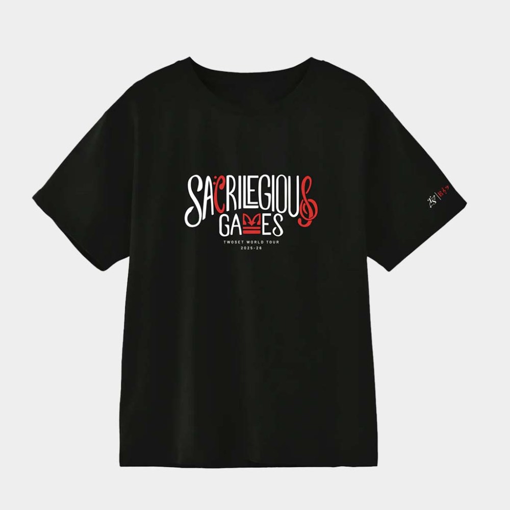 TwoSet Apparel Merch Sacrilegious Games T-Shirt Birthday Ideas For Husband