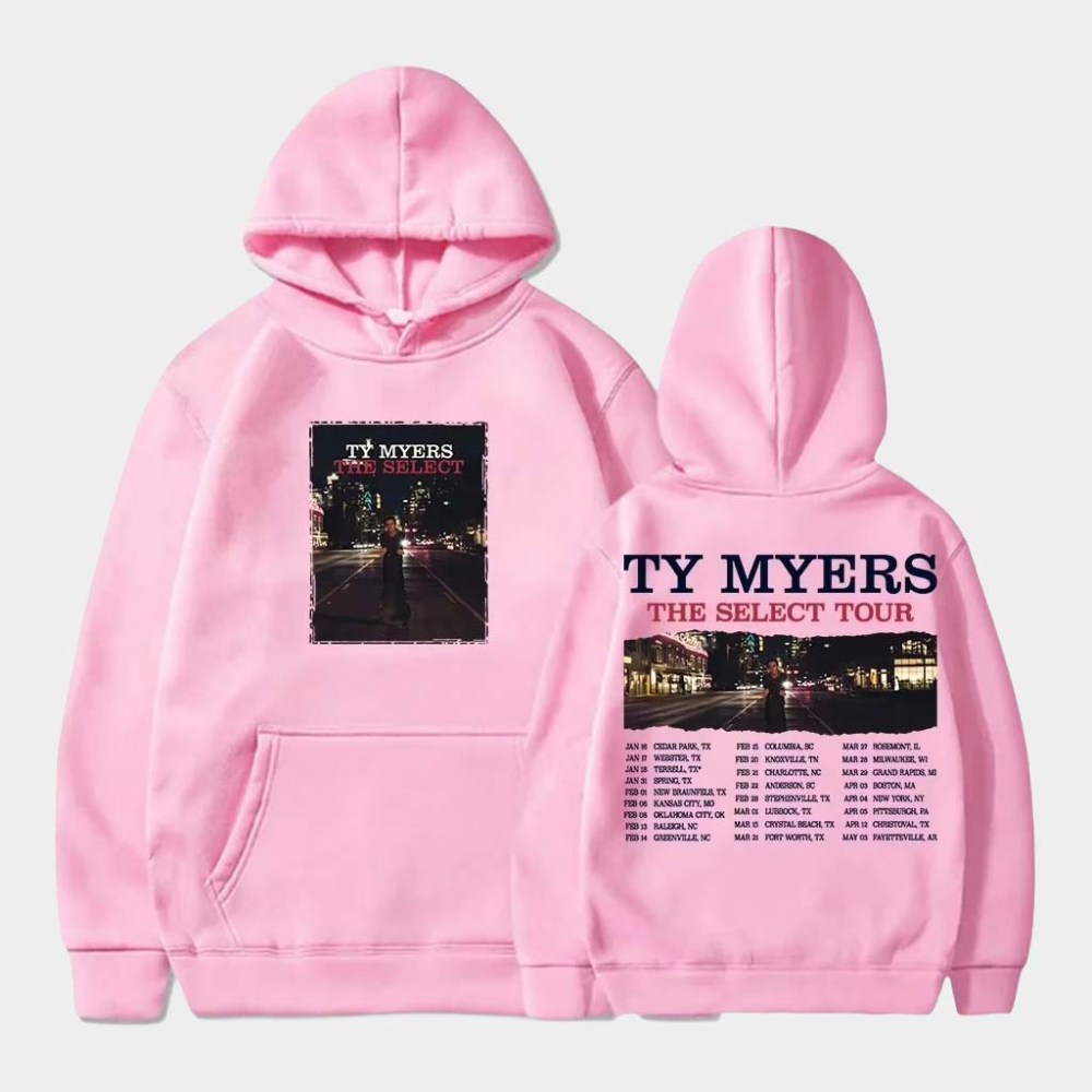 Ty Myers Merch Ty Myers The Select Album 2025 Tour Hoodie Gift For Concert Lover