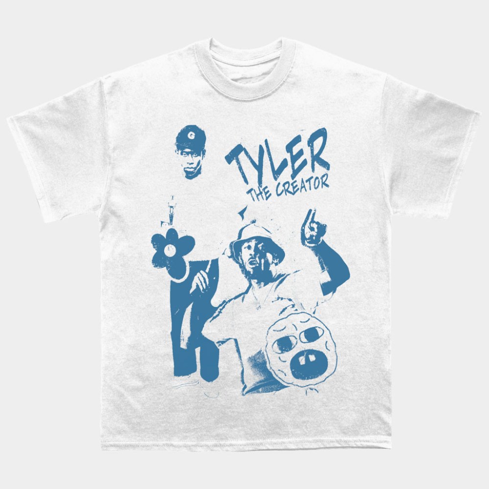 Tyler The Creator Merch 2026 Silhouette T-Shirt Golf Wang Merch Gifts For Rap Music Lovers