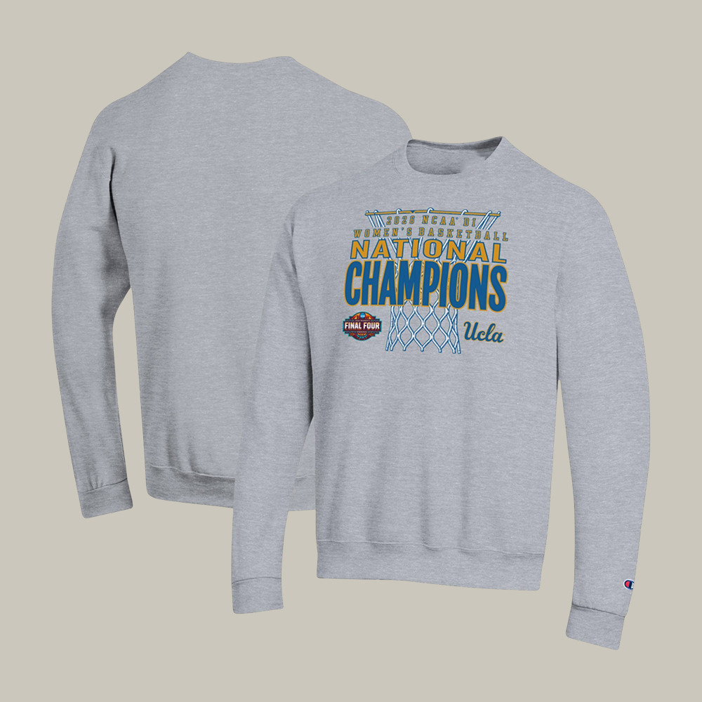 UCLA Bruins NCAA Women's Basketball National Champions Sweatshirt Basketball Apparel Gift For Huge Fans