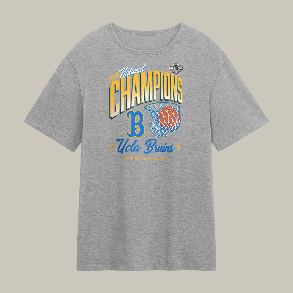UCLA Bruins NCAA Women's Basketball National Champions T-Shirt 2026 Final Four Shirt Fan Gear