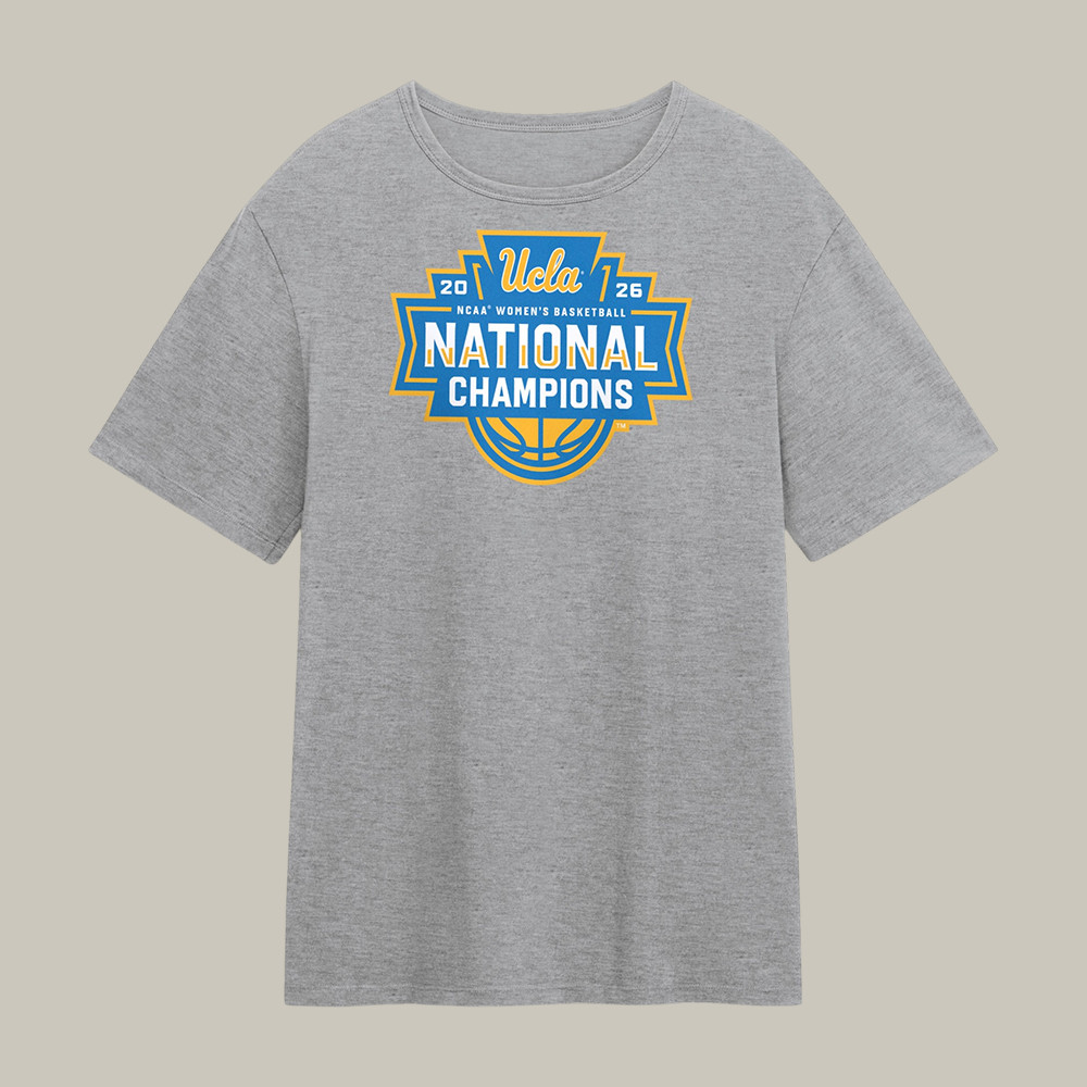 UCLA Bruins NCAA Women's Basketball National Champions T-Shirt Game Day Clothing Fan Gear