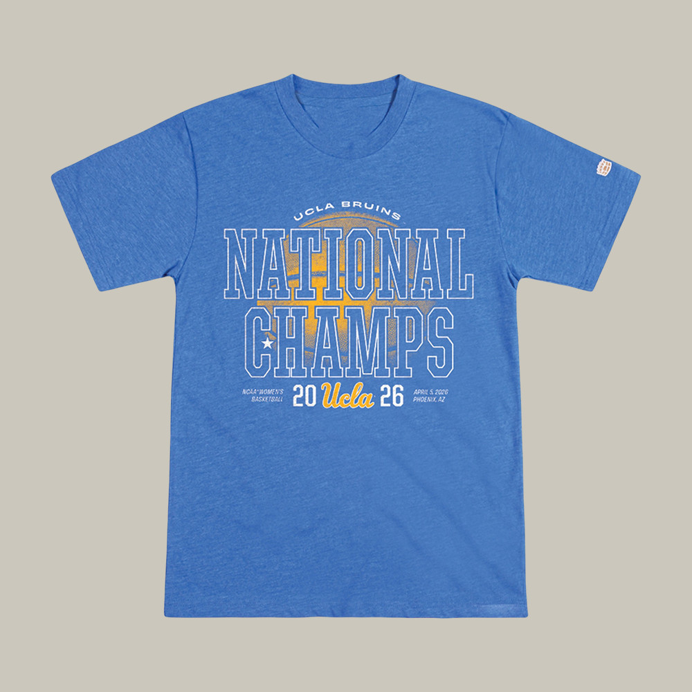 UCLA Bruins NCAA Women's Basketball T-Shirt 2026 National Champions Clothing Gift For Friends