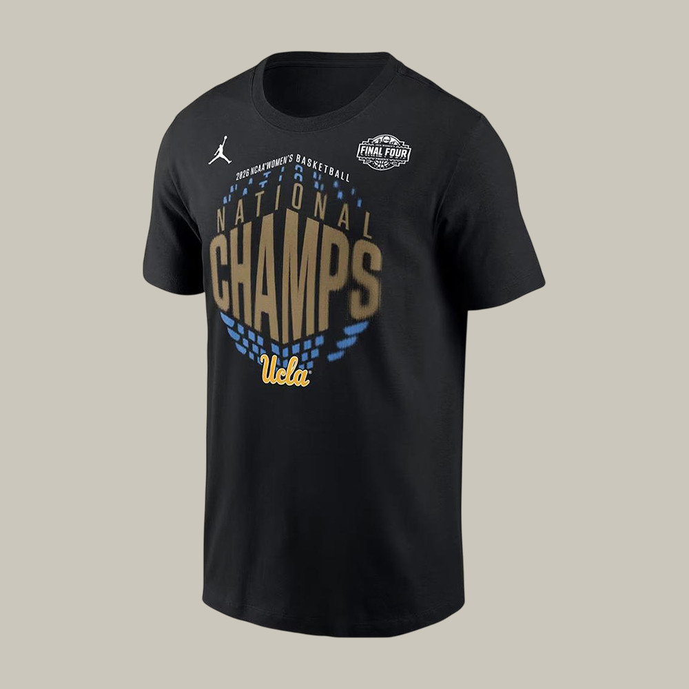UCLA Bruins NCAA Women's Basketball T-Shirt 2026 National Champs Locker Room Shirt Fan Gear
