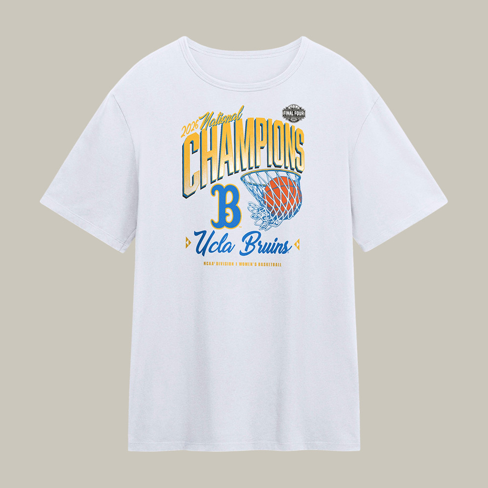 UCLA Bruins NCAA Women's Basketball T-Shirt National Champions Clothes Good Gift For Fans