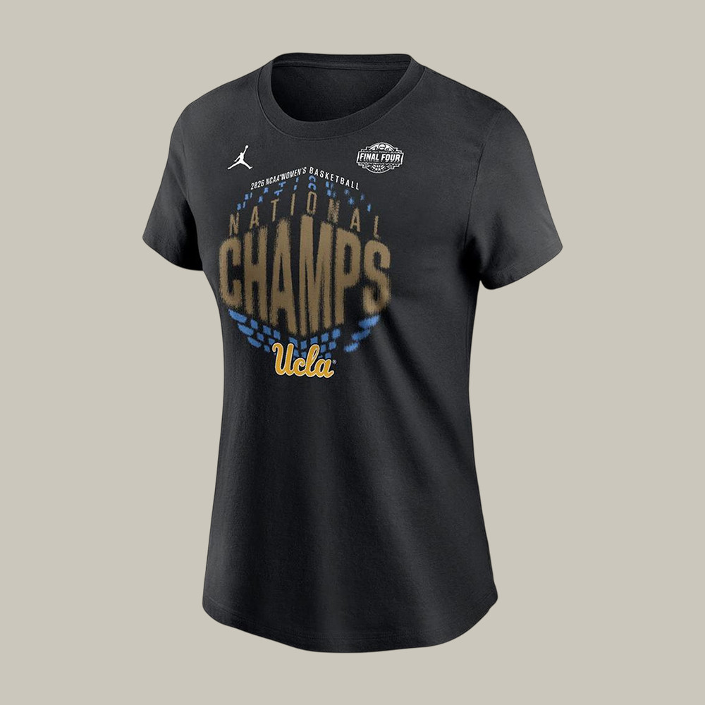 UCLA Bruins NCAA Women's Basketball T-Shirt National Champs Locker Room Clothes Good Gift For Fans