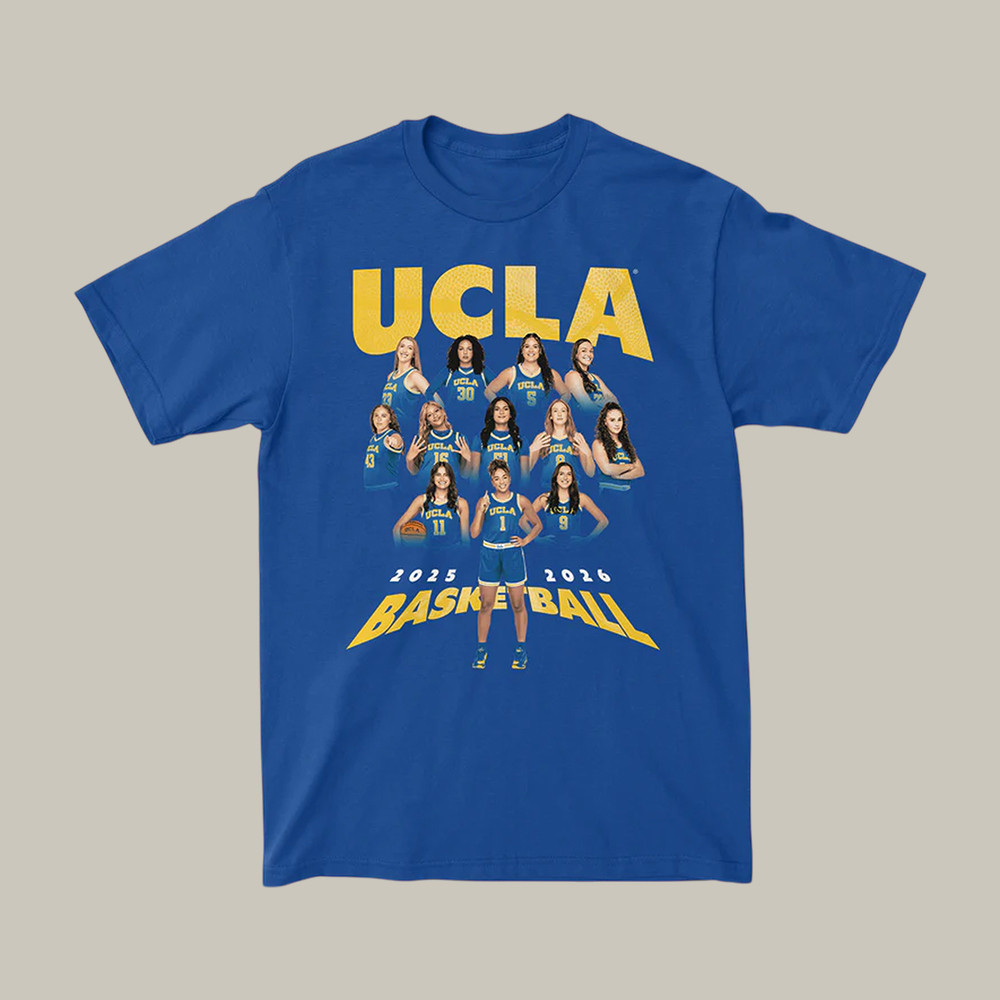UCLA Bruins NCAA Women's Basketball T-Shirt National Champs Locker Room Shirt Gift For Mom