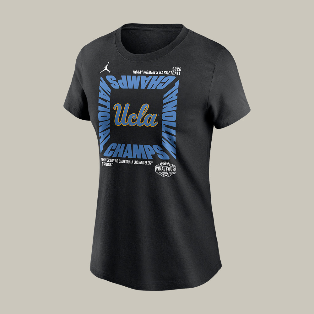 UCLA Bruins Women's NCAA Women's Basketball T-Shirt 2026 National Champions Square Celebration Shirt