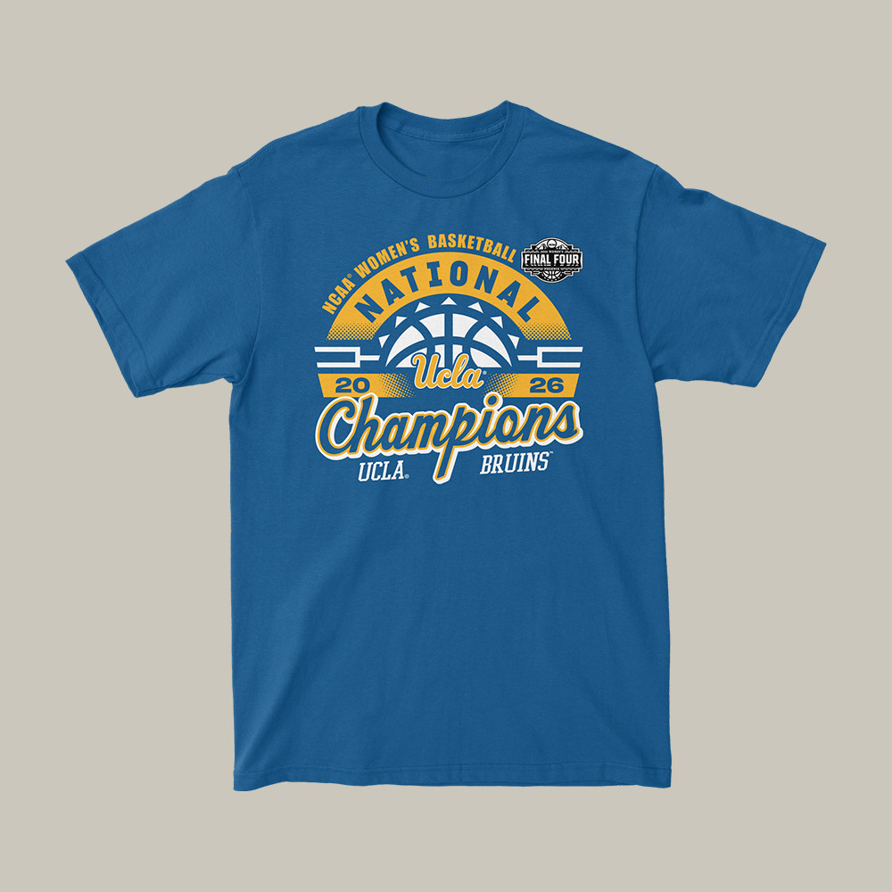 UCLA NCAA Women's Basketball Champions T-Shirt 2026 National Champions Shirt Basketball Gear