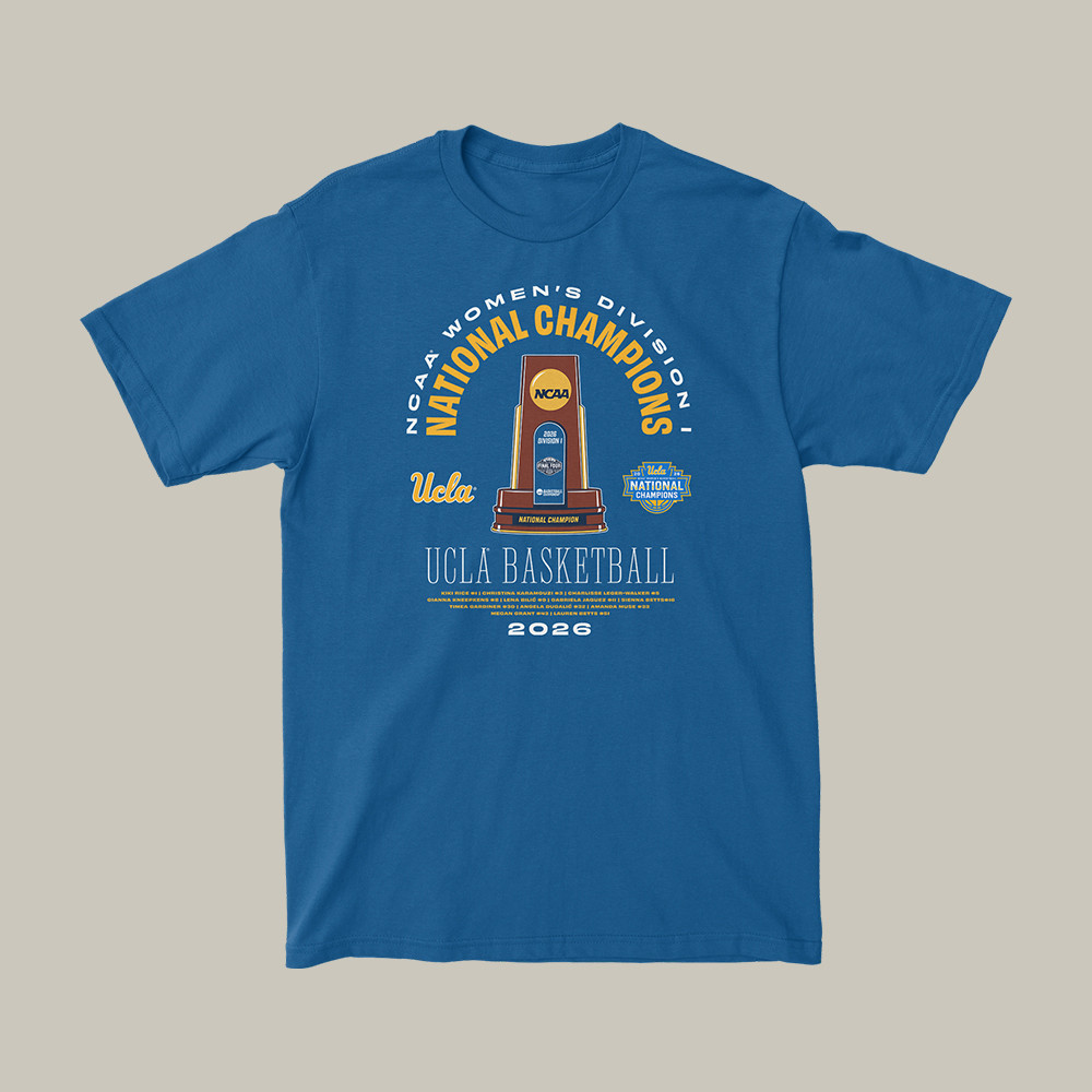 UCLA Women's Basketball National Champions T-Shirt 2026 Final Four Merch Gift For Brother