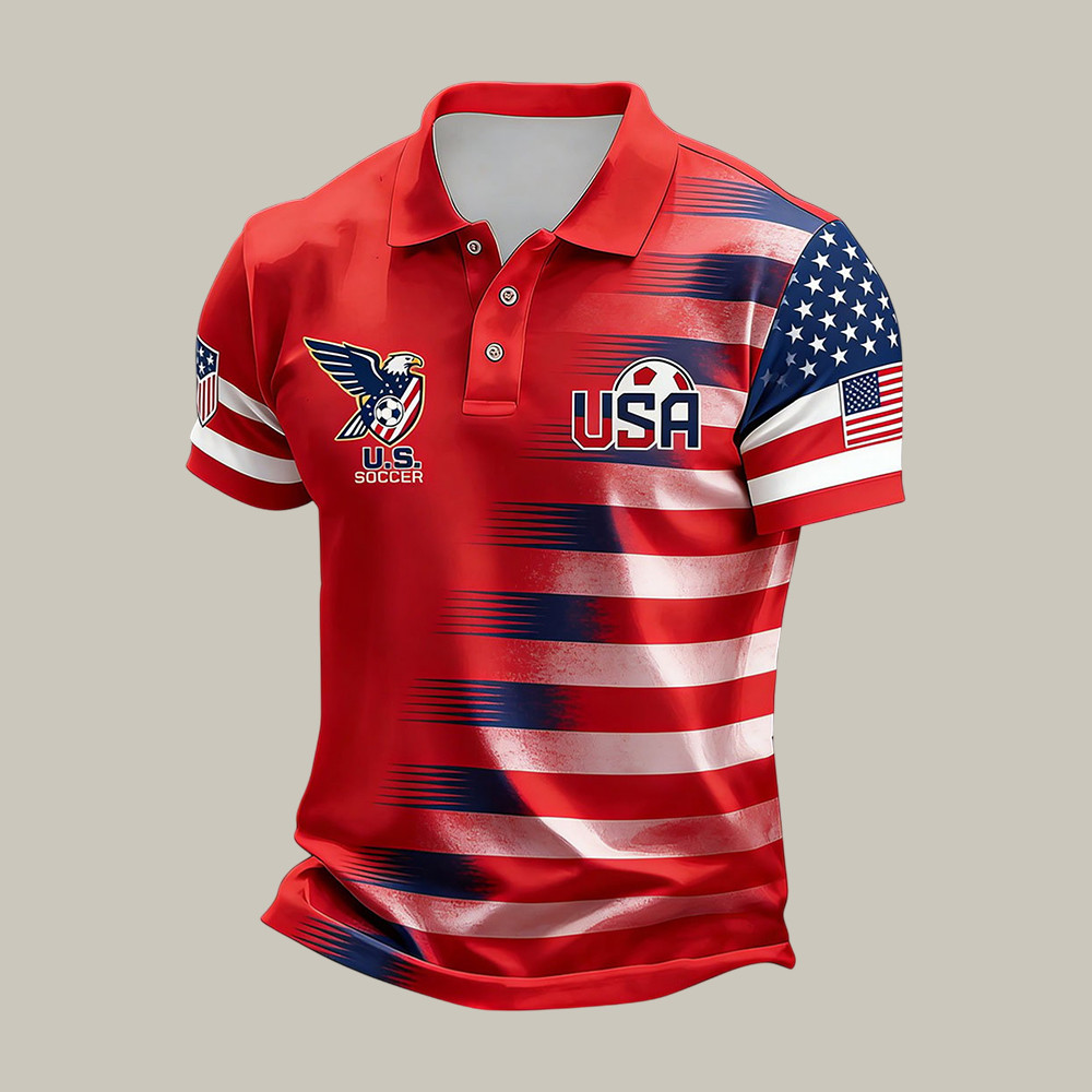USA FIFA World Cup 2026 Eagle Polo Shirt 2026 World Cup Host Country Shirt Best Soccer Gear