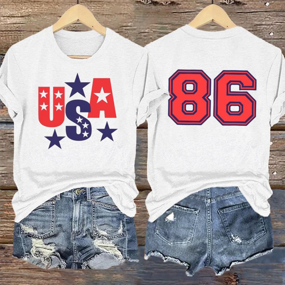 USA Hockey Team 86 T-Shirt Team USA Olympic 2026 Clothes Best Gift For Girlfriend