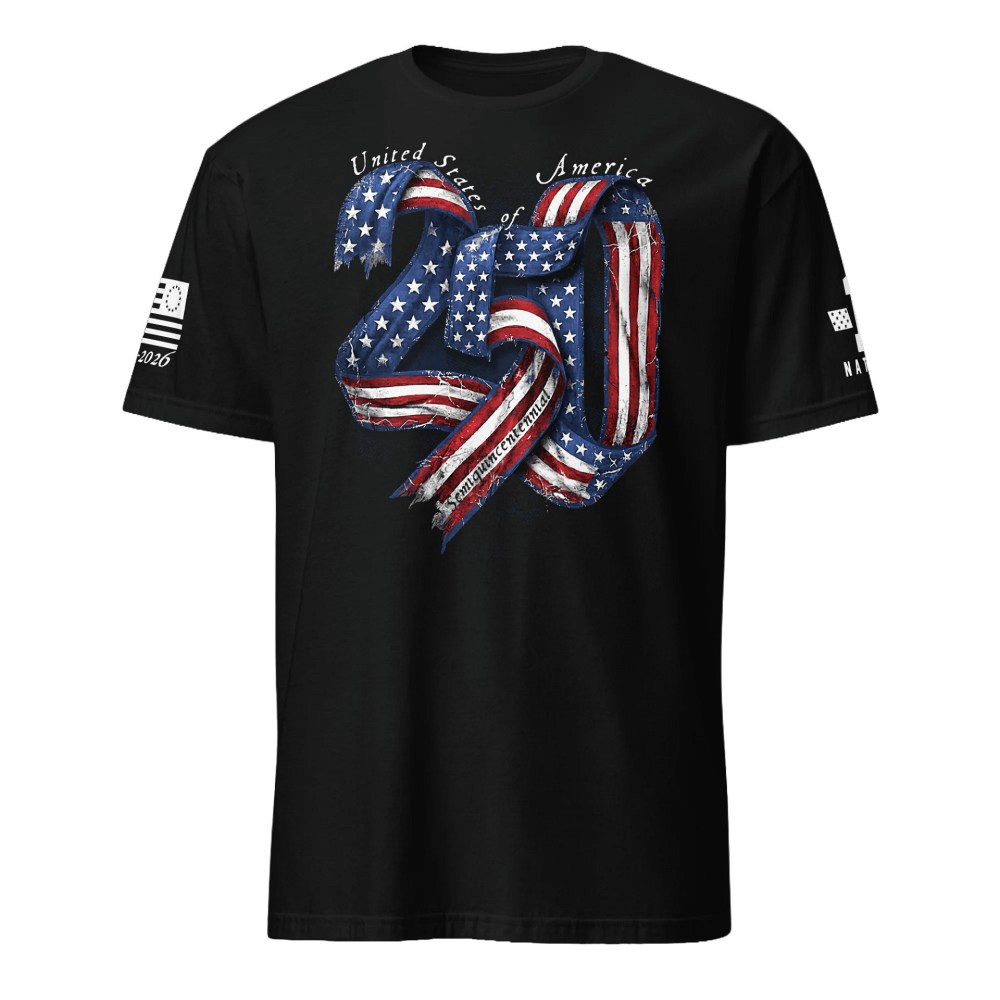 United States Of America T-Shirt USA 250 Years Of Liberty Clothing Gifts For 4Th Of July