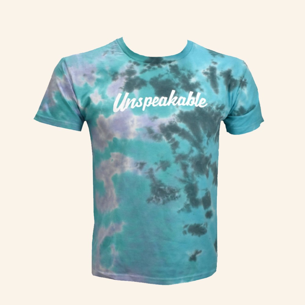 Unspeakable Merch Stormy Sea Tie Dye T-Shirt Christmas Gift Ideas For Friend