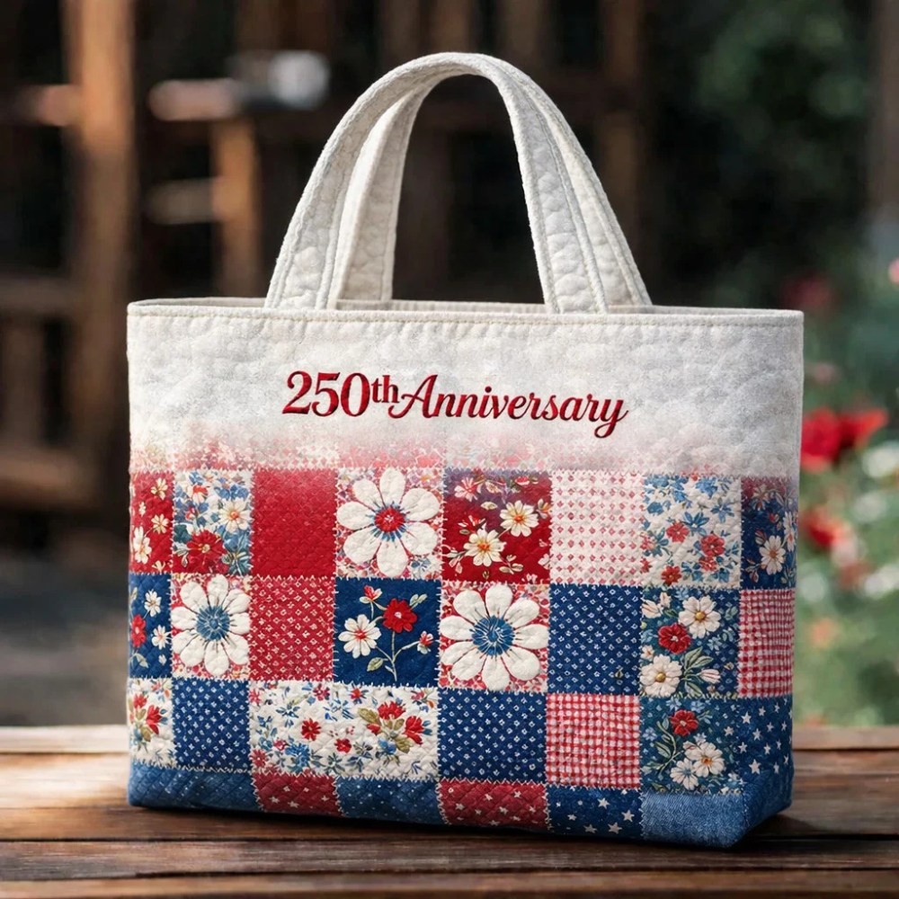 Vintage 250th Anniversary Tote Bag Best 4Th Of July Shoulder Bag Gift For Women