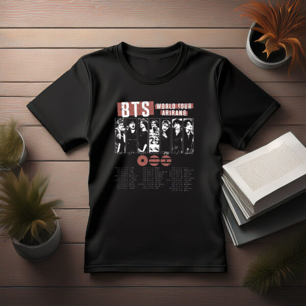 Vintage BTS World Tour Arirang T-Shirt BTS World Tour Arirang Clothes Unique Gift For Army