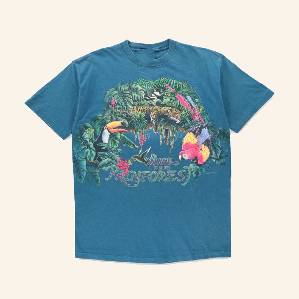Vintage Sole Merch Wake Up To The Rainforest T-Shirt Birthday Present For Son