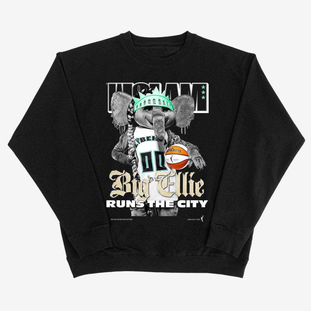 WSLAM Cover Big Ellie Basketball Sweatshirt Game Day Clothing Basketball Lover Present Idea