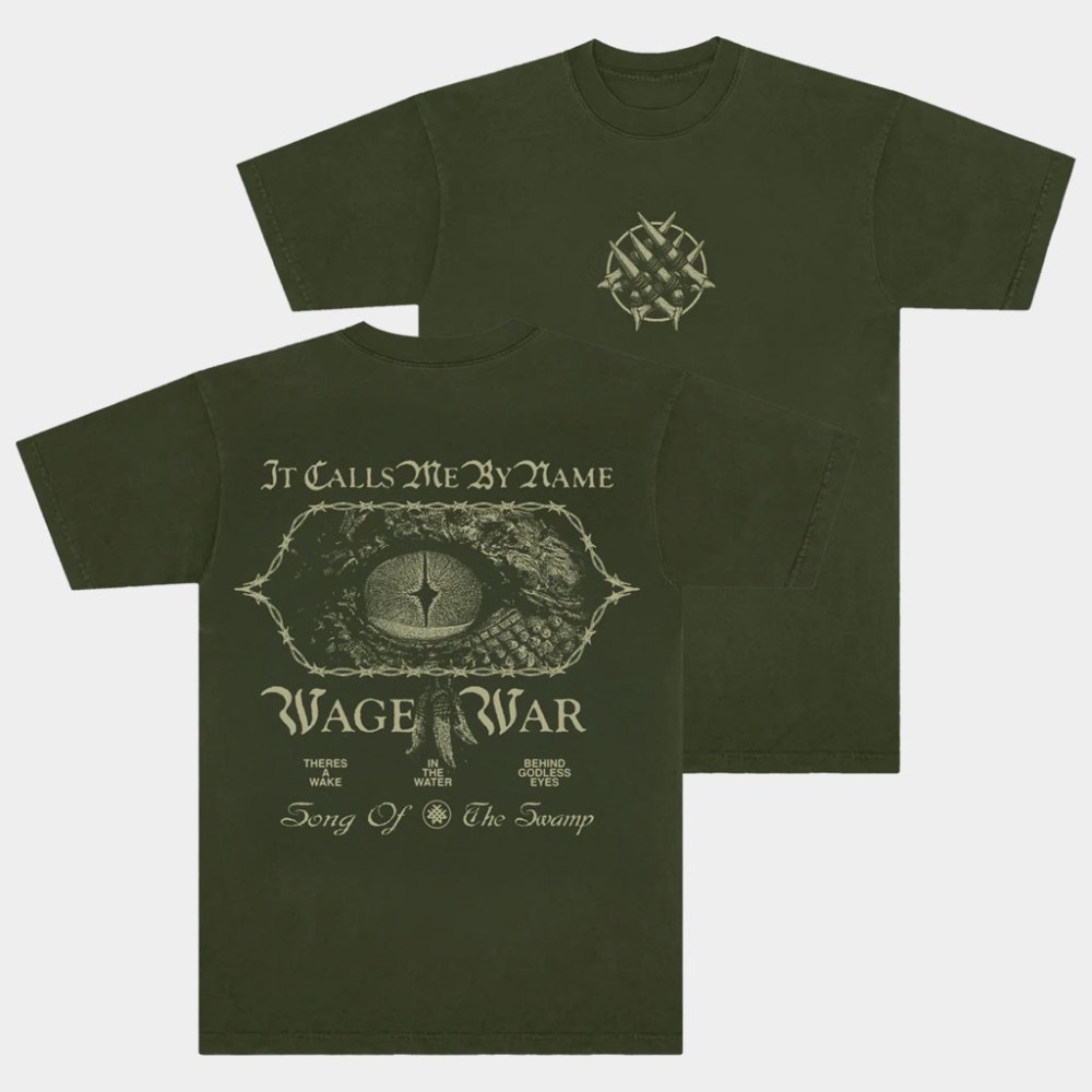 Wage War Merch 2026 Song Of The Swamp T-Shirt Best Gifts For Music Lovers
