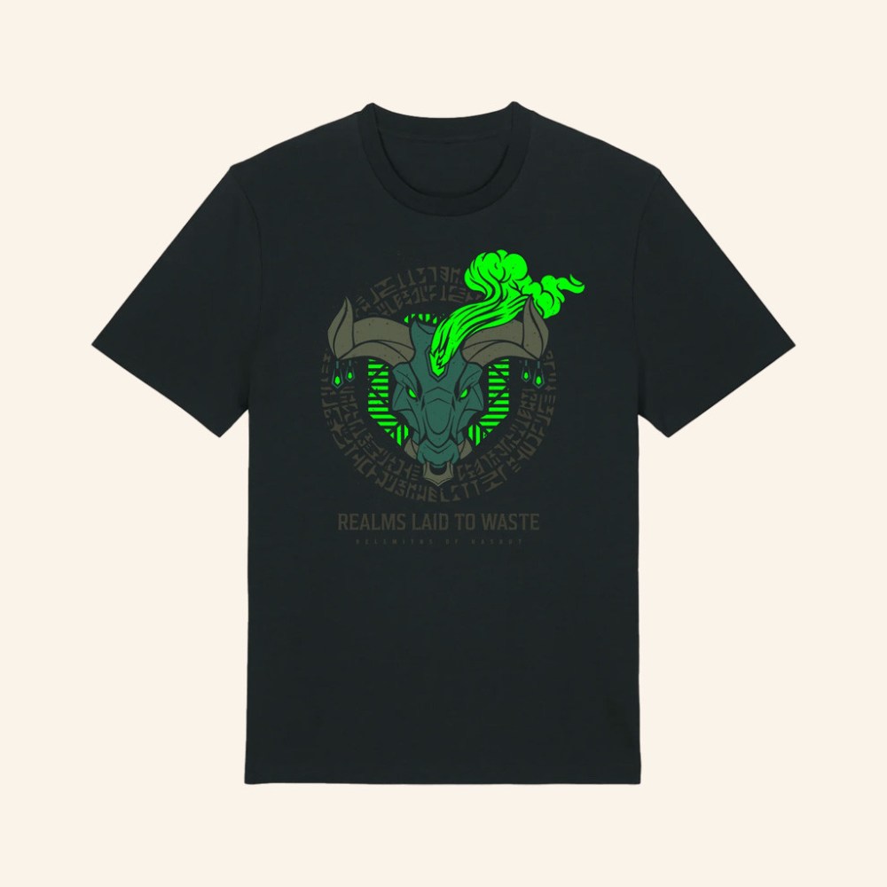 Warhammer Merch Warhammer Age Of Sigmar Helsmiths Of Hashut Icon T-Shirt Gifts For Him