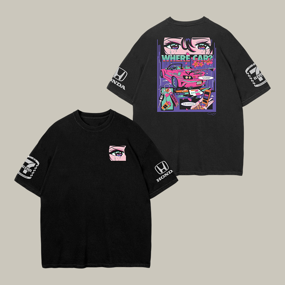 Where Car Lost Love 7 Eleven T-Shirt Convenience Store Merch Unique Present For Father