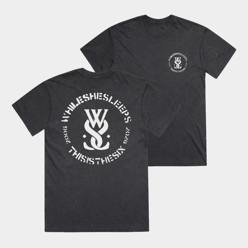 While She Sleeps Merch This Is The Six Wash T-Shirt While She Sleeps Shirt Gifts For Fans