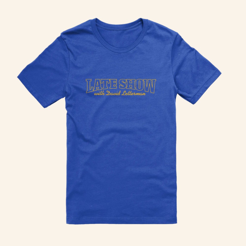 Worldwide Pants Merch Late Show With David Letterman T-Shirt Gifts For Friends