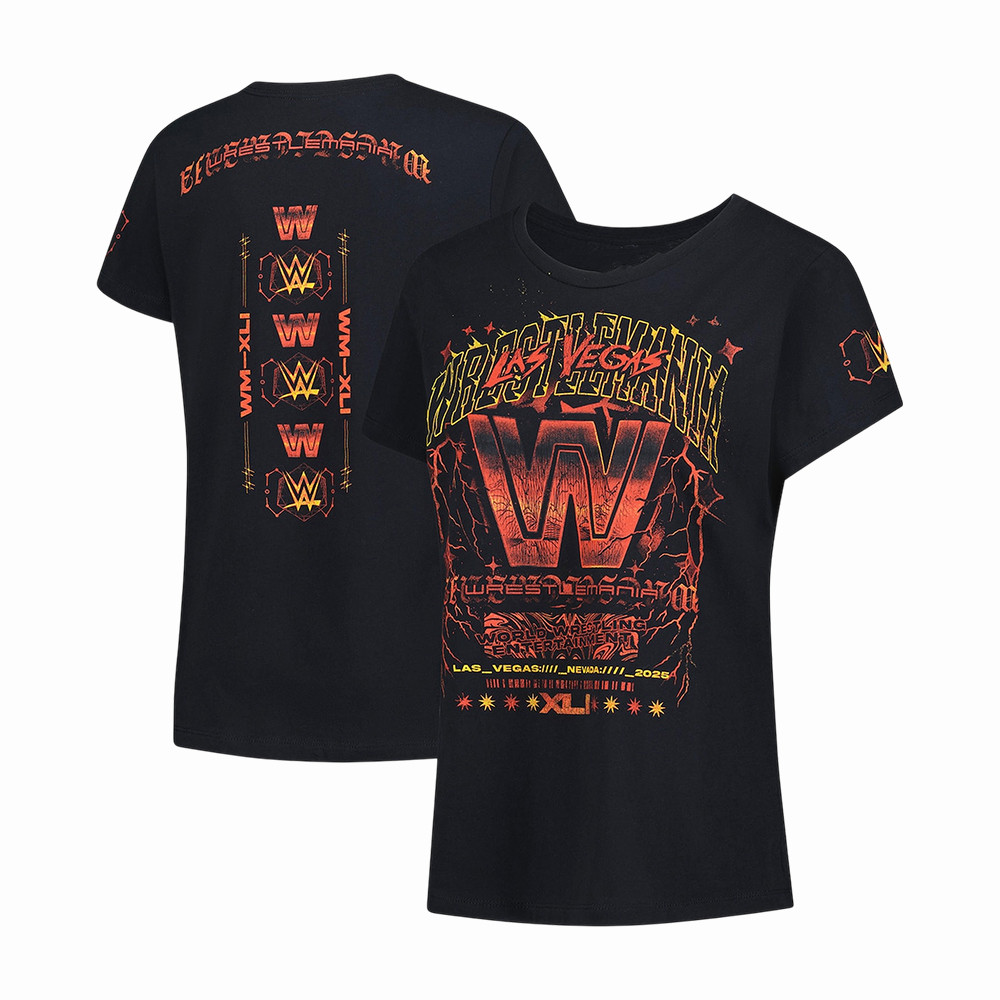 WrestleMania 41 Trendy Lightning T-Shirt WrestleMania Vegas Shirt Unique Gift For Her