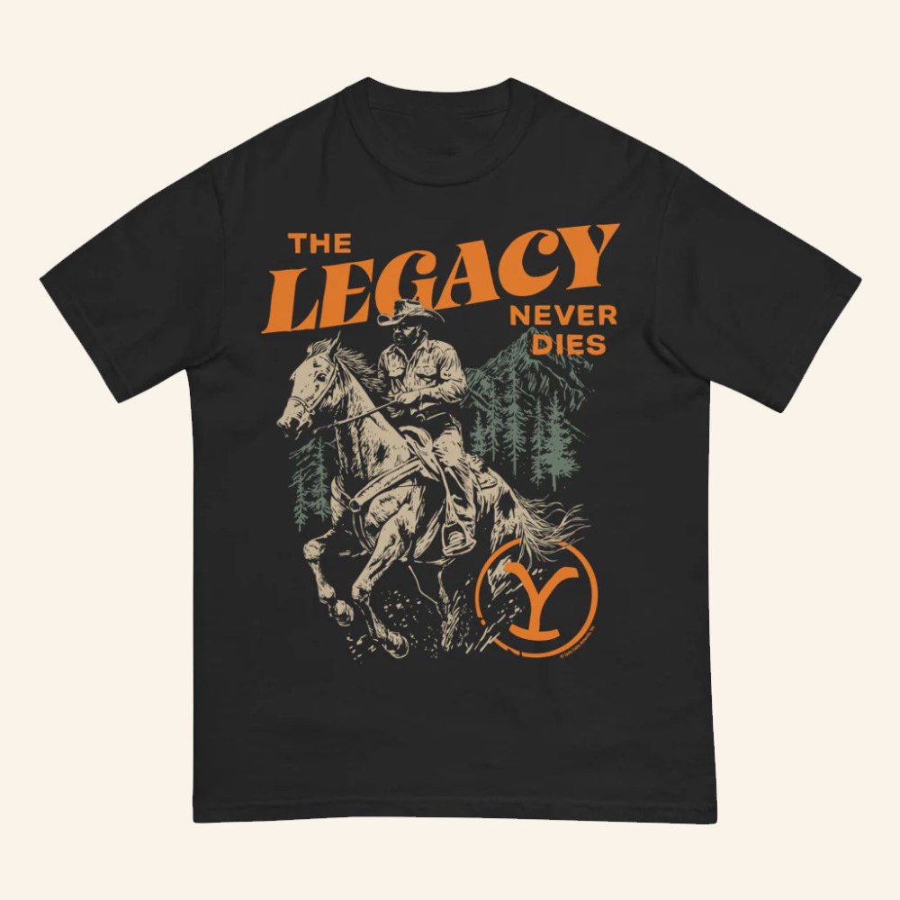 Yellowstone Merch Yellowstone Legacy T-Shirt Gift Ideas For Father
