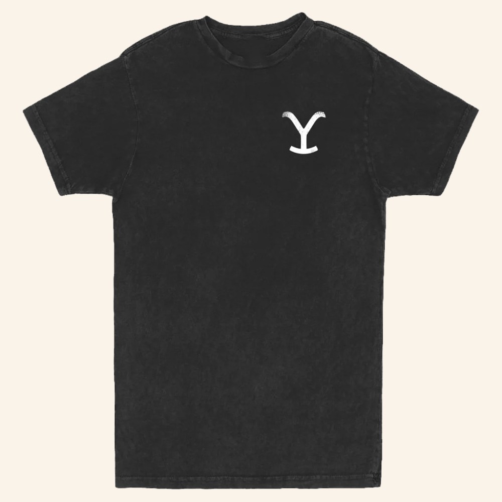 Yellowstone Merch Yellowstone Logo Vintage Wash T-Shirt Gift Ideas For Father