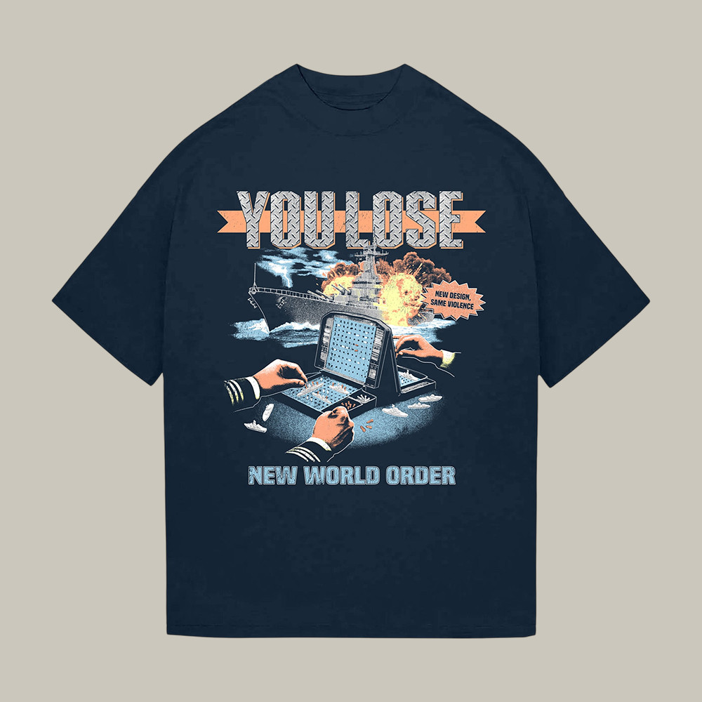 You Lose New World Order Ideologie T-Shirt Hasan Piker Fan Apparel Present For Father's Day