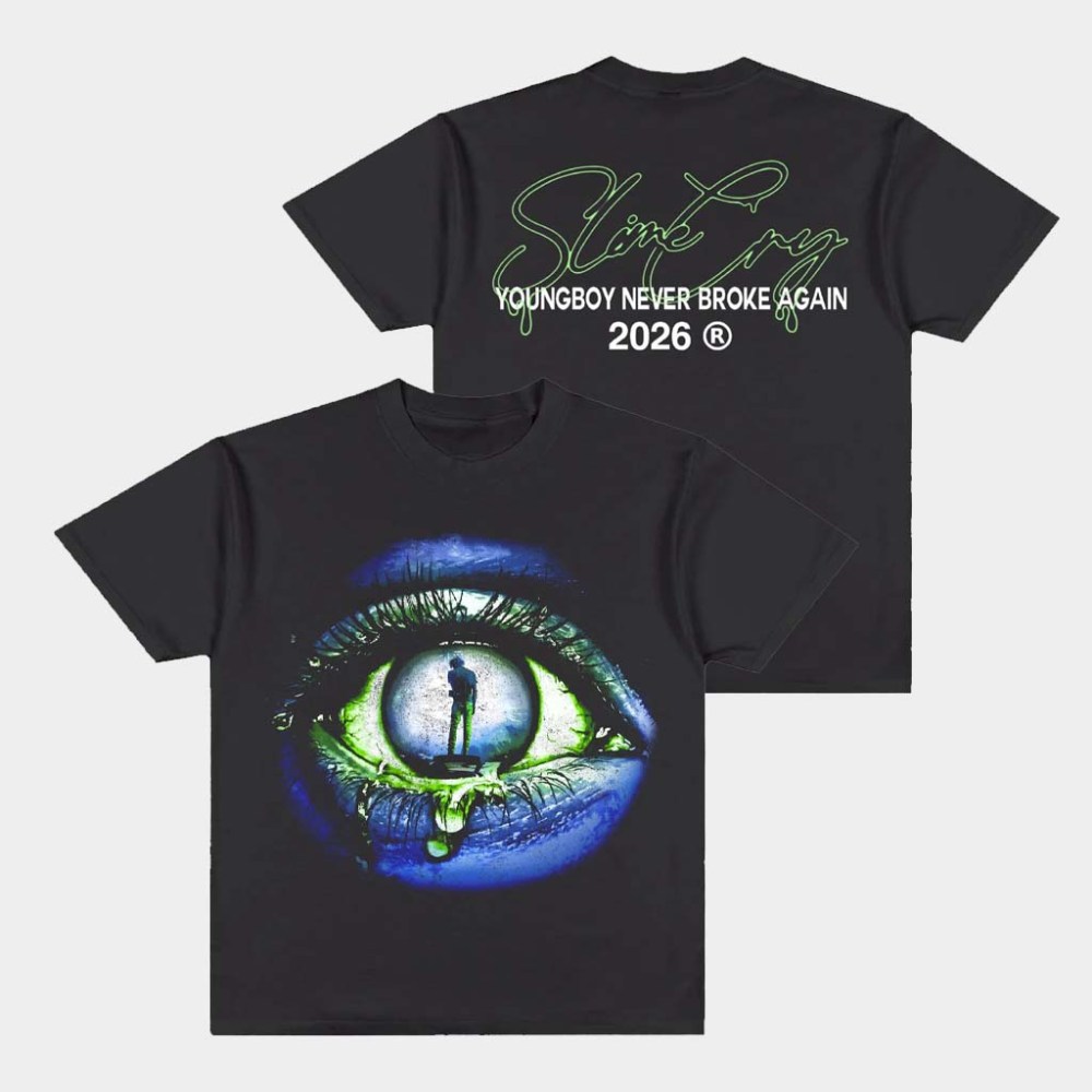 YoungBoy NBA Merch Slime Cry Eye T-Shirt YoungBoy Never Broke Again Shirt Gift For Rapper Fans