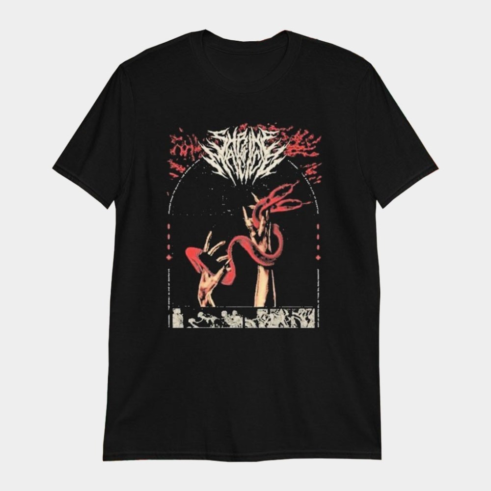 Zac Shiffer Merch Shrine Of Malice Hands Of Lamashtu Shirt Gift Ideas For Husband
