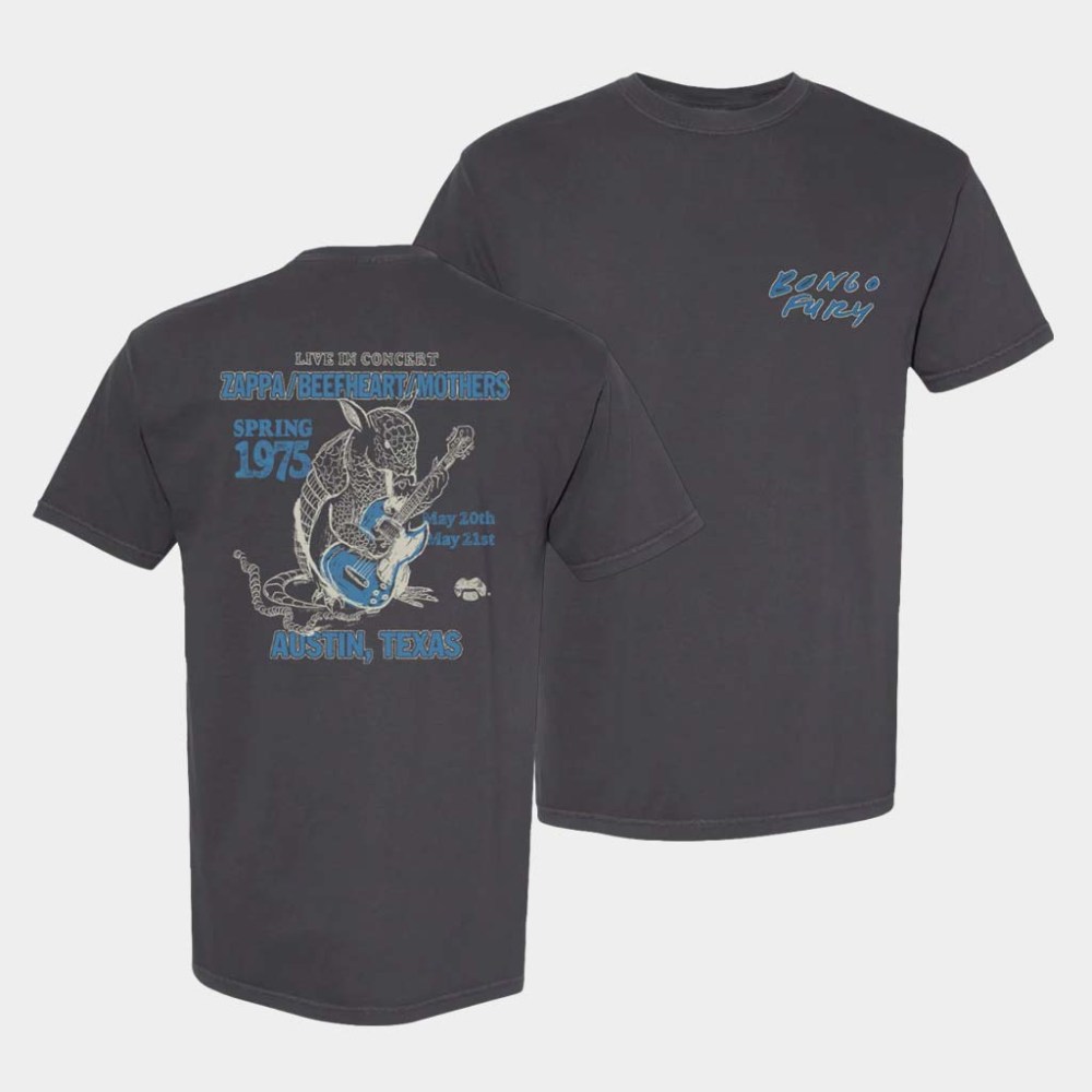 Zappa Merch Bongo Fury 1975 T-Shirt Birthday Gift For Husband