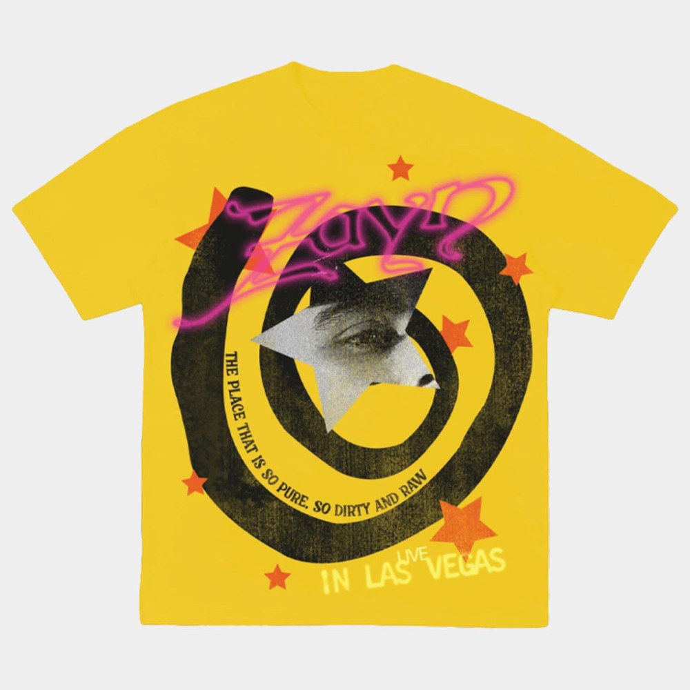 Zayn Merch Collage Live in Vegas T-Shirt Birthday Gift For Brother