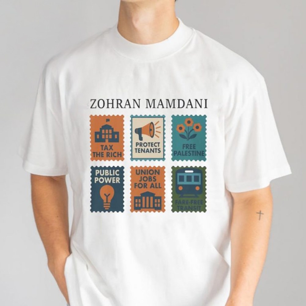 Zohran Mamdani Tax The Rich T-Shirt Zohran Mamdani Merch Gifts For Dad