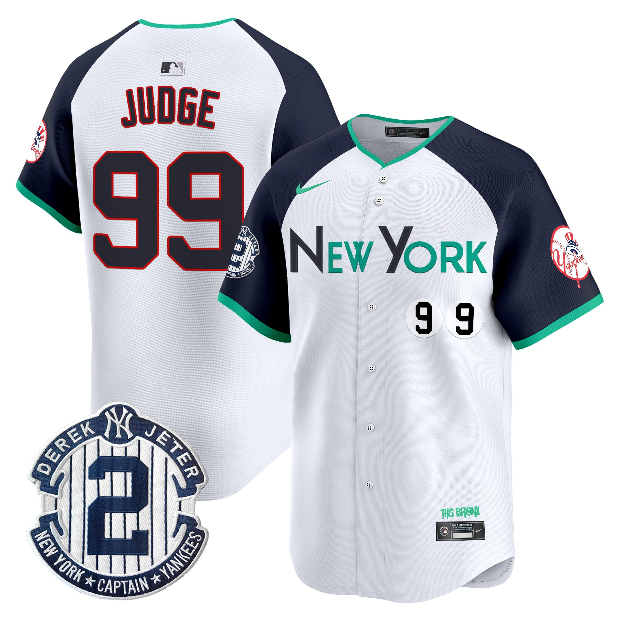 Aaron Judge Men's New York Yankees City Connect Vapor Premier Limited Alternate Jersey - All Stitched
