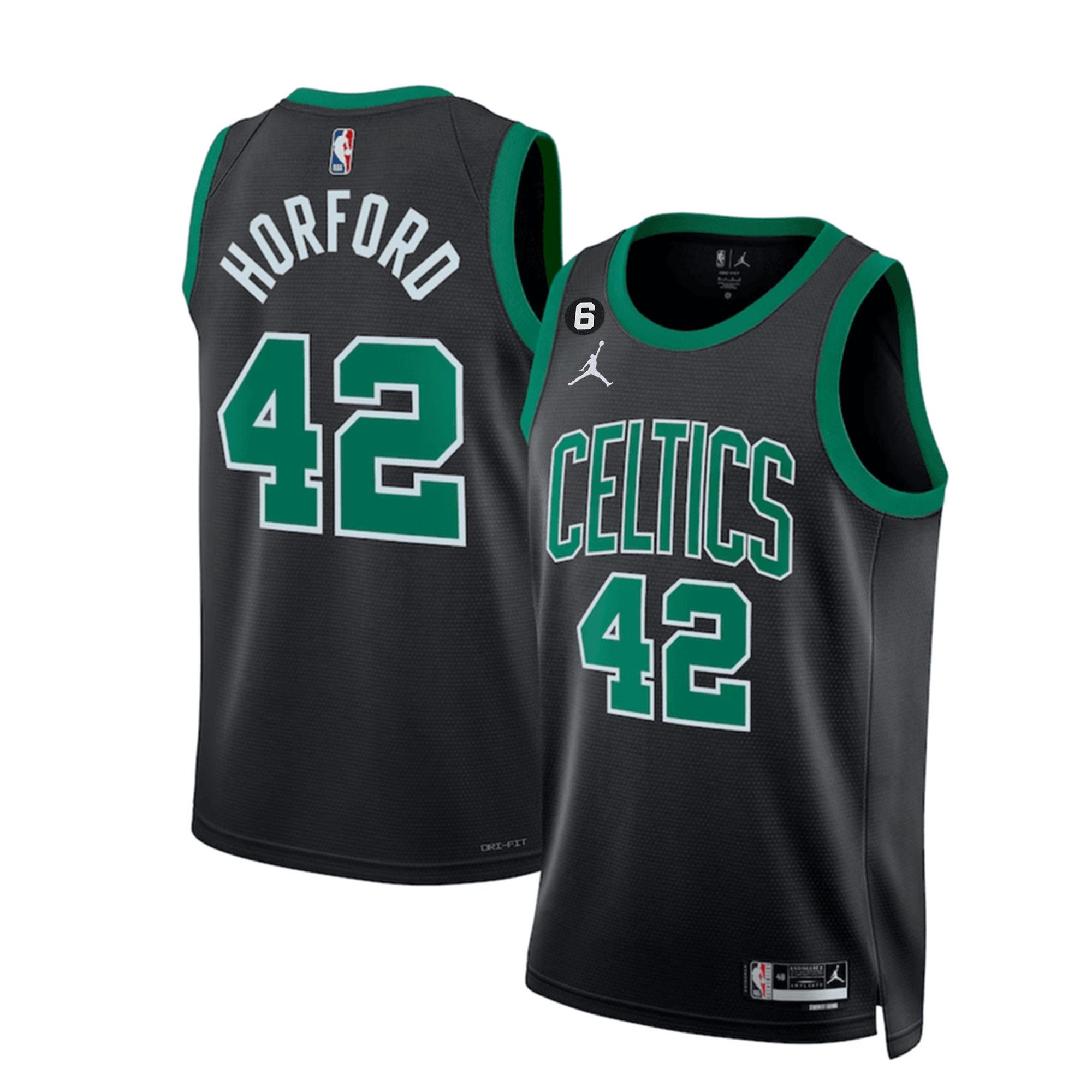 Al Horford Men's Boston Celtics Bill Russell Patch Collection Statement Jersey - All Stitched