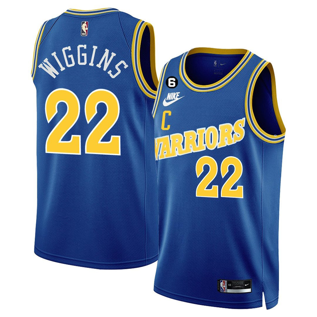 Andrew Wiggins Men's Golden State Warriors 2022/23 Classic Jersey Collection - All Stitched