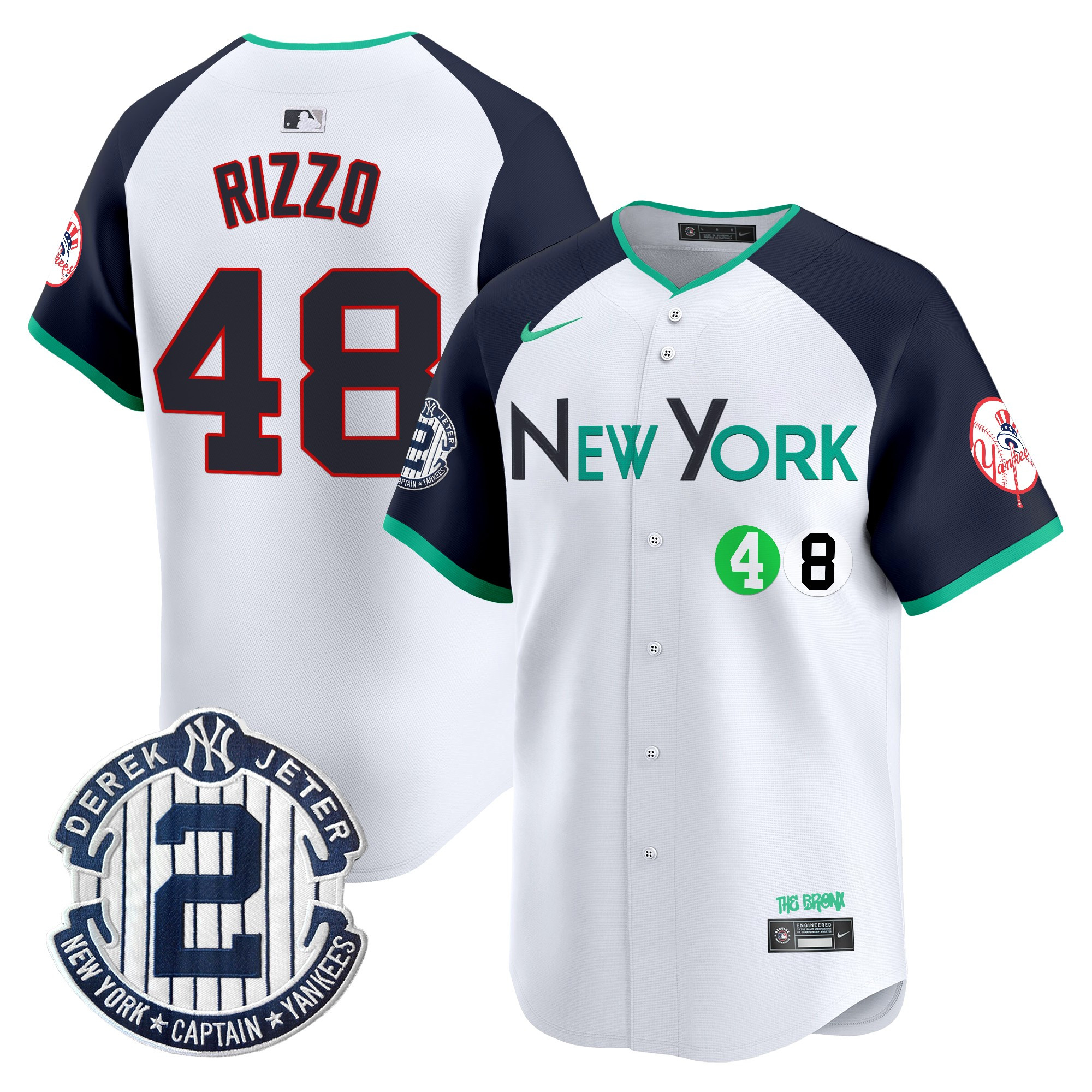 Anthony Rizzo Men's New York Yankees City Connect Vapor Premier Limited Alternate Jersey - All Stitched