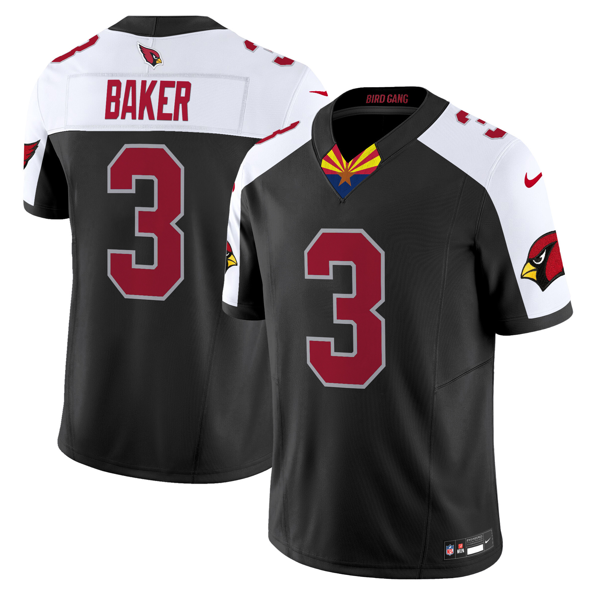 Budda Baker Men's Arizona Cardinals 2024 Special Vapor Limited Black Alternate Jersey - All Stitched