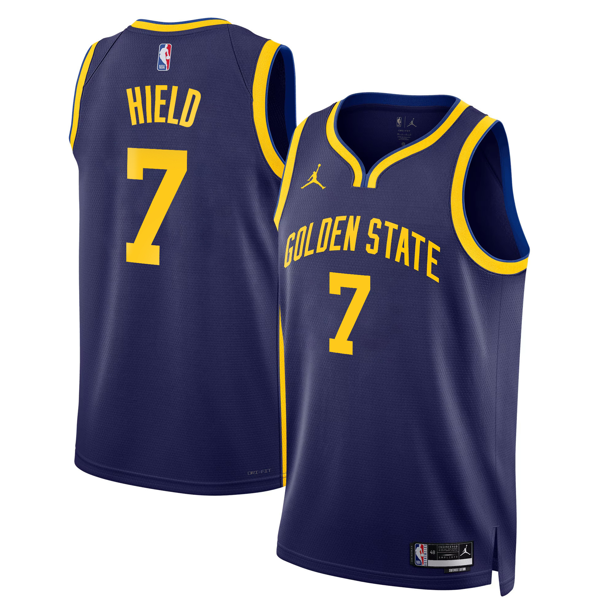 Buddy Hield Men's Golden State Warriors 2025 Swingman Statement Jersey - All Stitched
