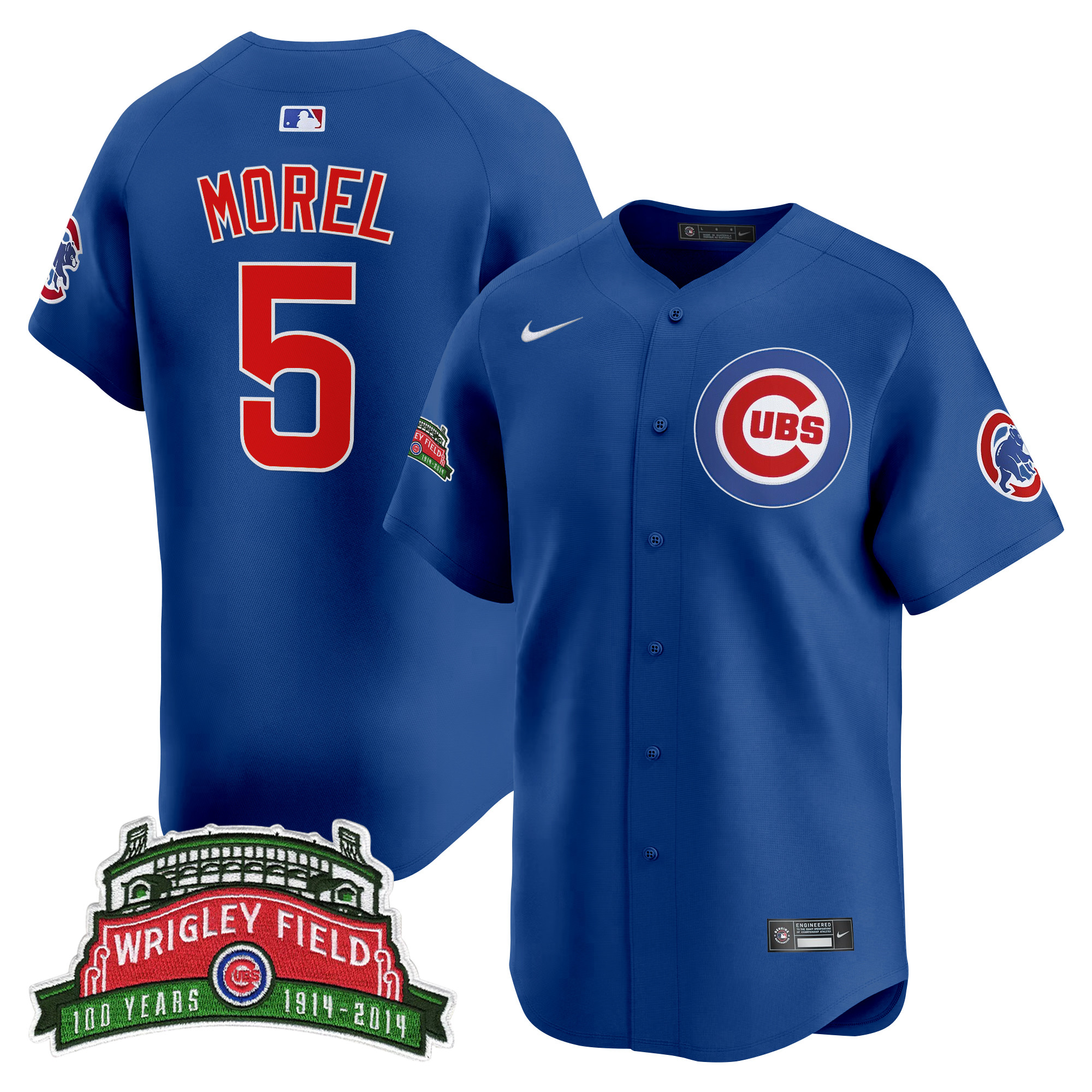 Christopher Morel Men's Chicago Cubs Wrigley Field Style Vapor Premier Limited Royal Jersey - All Stitched