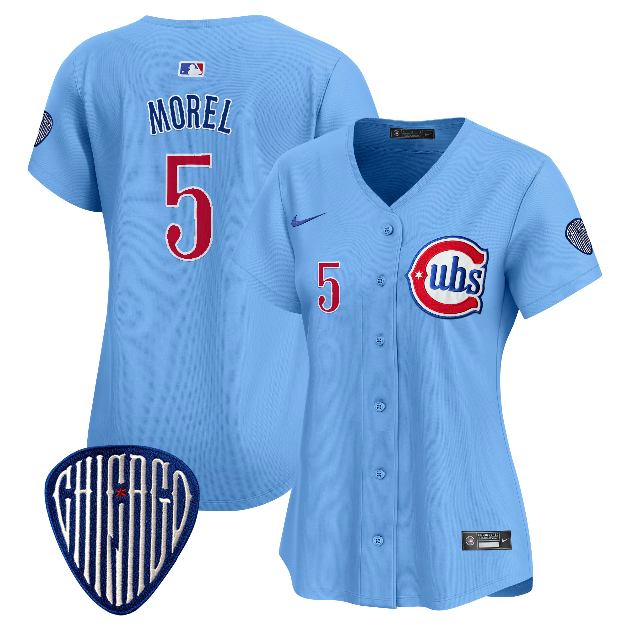 Christopher Morel Women's Chicago Cubs Blue Alternate Vapor Premier Limited Blue Jersey - All Stitched