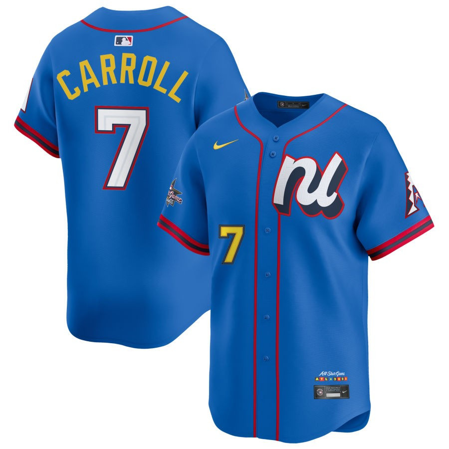 Corbin Carroll National League 2025 All-Star Edition Limited Men Jersey - Blue (1)