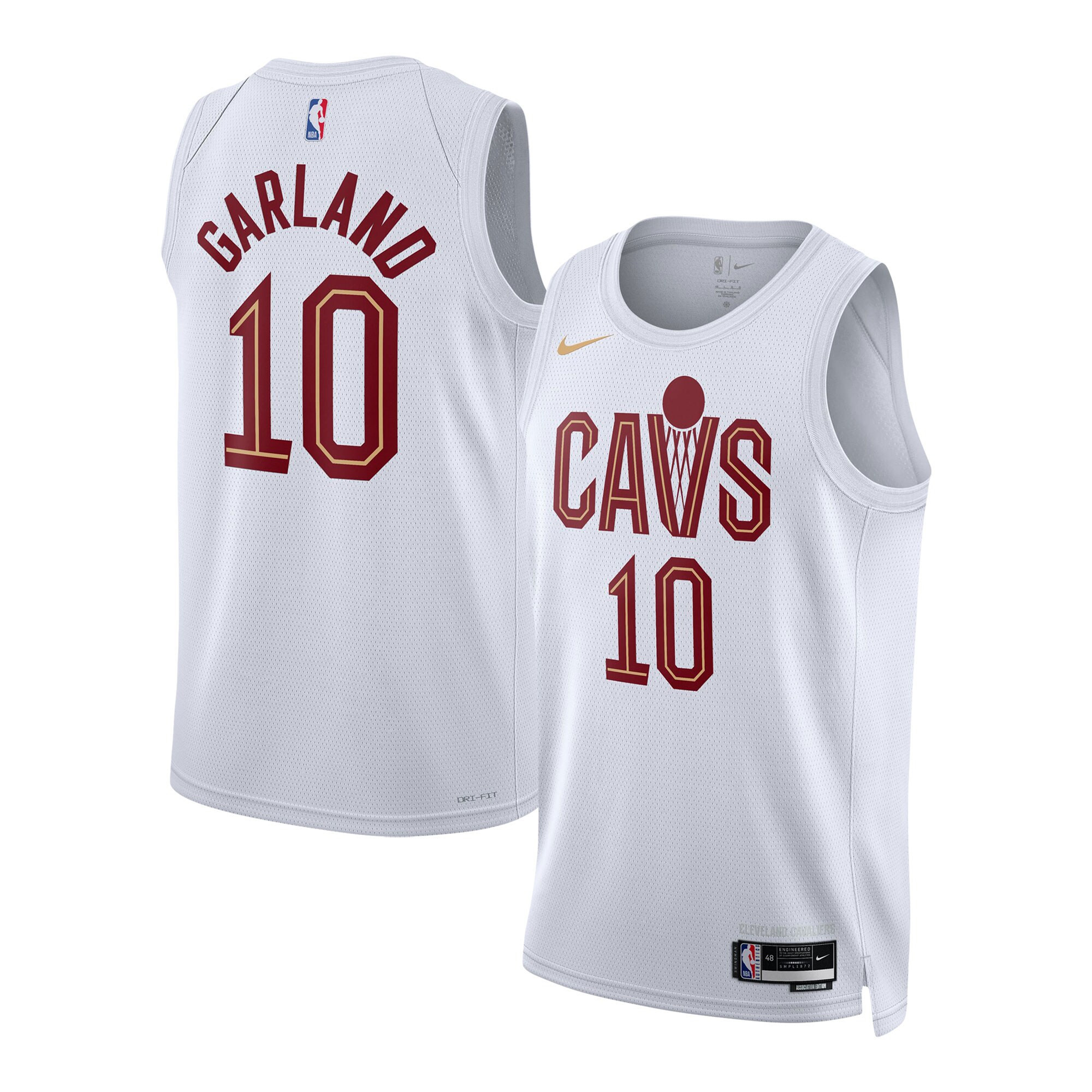 Darius Garland Men's Cleveland Cavaliers Swingman Association Jersey - All Stitched